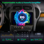 XTRONS Android 14 Car Stereo for Mercedes Benz SLK Class R171 2004-2011, 9 Inch IPS Touch Screen Car Radio GPS Navigation Bluetooth Built-in DSP Head Unit Wireless CarPlay Android Auto (4+64GB)