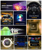4G+128G Android 15 Car Stereo for Fiat 500 2007-2015