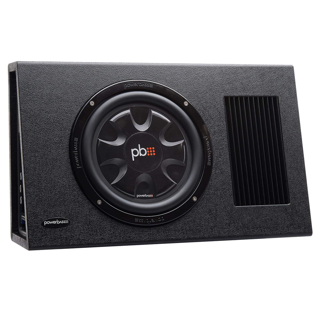 PowerBass PS-AWB101T - 10" Single Loaded Amplified Truck Box