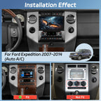 Car Radio for Ford Expedition 2007-2014(Auto A/C) Carplay and Android Auto