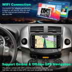 8Core+128G Car Radio for Toyota RAV4 2006-2012, Android 15 GPS Navi Stereo
