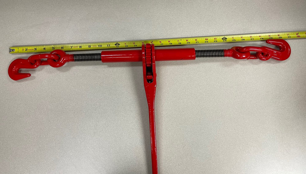 6,600 LB 5/16 to 3/8 inch Red Ratchet Load Binder (3)
