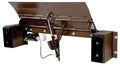 Vestil PE-2078 Steel Electric Edge-O-Dock Leveler 17-1/2 in. x 105 in. x 27-1/2 in. 20,000 Lb. Capacity Brown