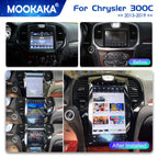 Android 11 Tesla Style 13.3 inch Android Car Radio for Chrysler 300C 300S 2011-2019 Multimedia Player GPS Navigation Multimedia Player Carplay Bluetooth(2015-2019,8+128G)