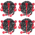 Grade 80 Chain and Binder Set w/ G80 Chain Hooks - 5,400 lbs WLL