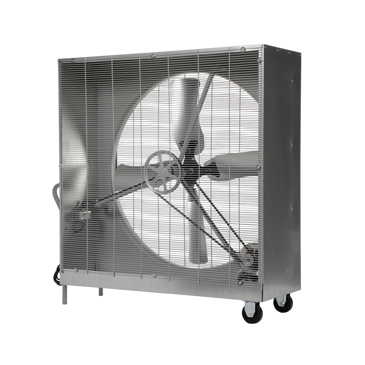TPI PCBT42B Industrial Heavy Duty Square Belt Drive Portable Blower, Standard, 42" Size, 1 Speed, 3/4 HP Motor, 11 Amps