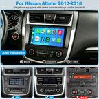 Android 15 Car Radio Stereo for Nissan Altima 2013-2018, 4GB+128GB