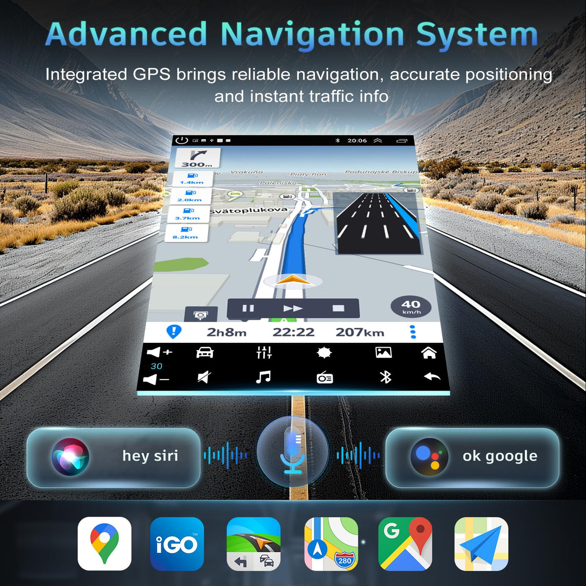 4+64G 9.7" Android Car Stereo for Ford Mustang 2010-2014