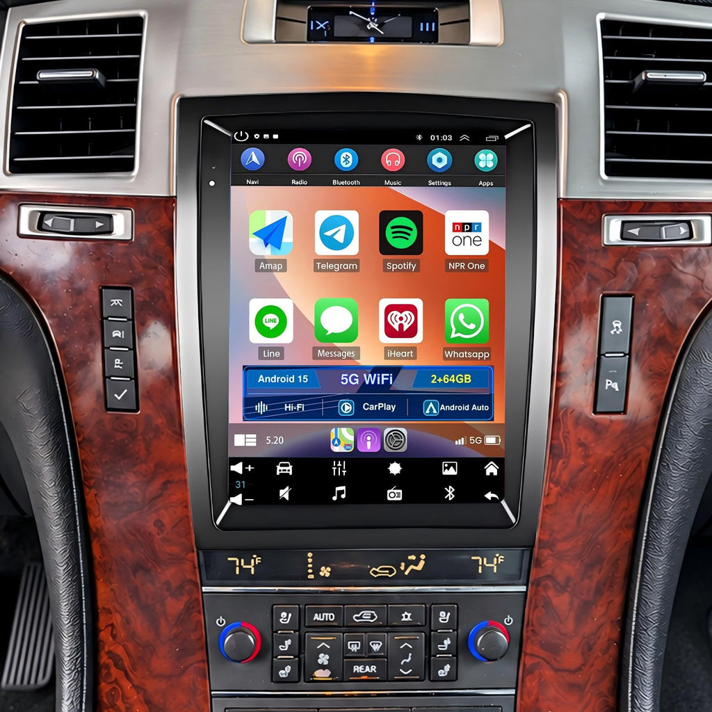 64G 9.7'' Car Radio for Cadillac Escalade 2007-2014