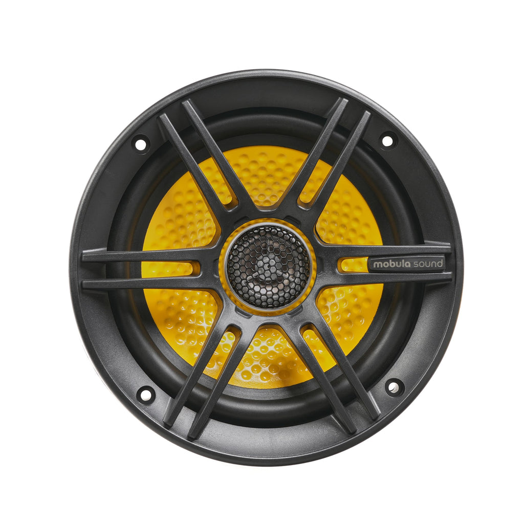 4-Speaker Car Audio System Bundle with Class D 4-Channel Amplifier.