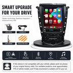 8Core 8+128GB Android 14 Car Radio Stereo for Cadillac SRX 2009-2017, 9.7 Inch Touch Screen Dash Kit with Wireless CarPlay Android Auto GPS Navigation Bluetooth SWC WiFi 5G DSP RDS FM Camera Please s