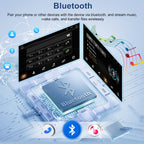 Android 14 Car Stereo for Lexus LX470 2002-2007, 2+64GB, 10-inch Touchscreen with CarPlay Android Auto, Mirror Link, GPS Navigation, Bluetooth, WiFi, FM/RDS Radio, AHD Backup Camera