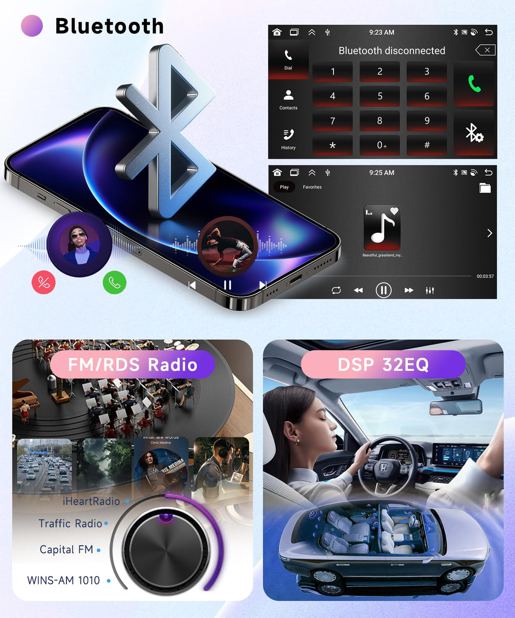 8 Core 6G+128G Android Car Stereo for Mitsubishi Outlander Sport 2011-2017
