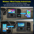 (4+128GB)Car Radio for 2003-2006 Chevrolet Chevy Silverado GMC Sierra Yukon