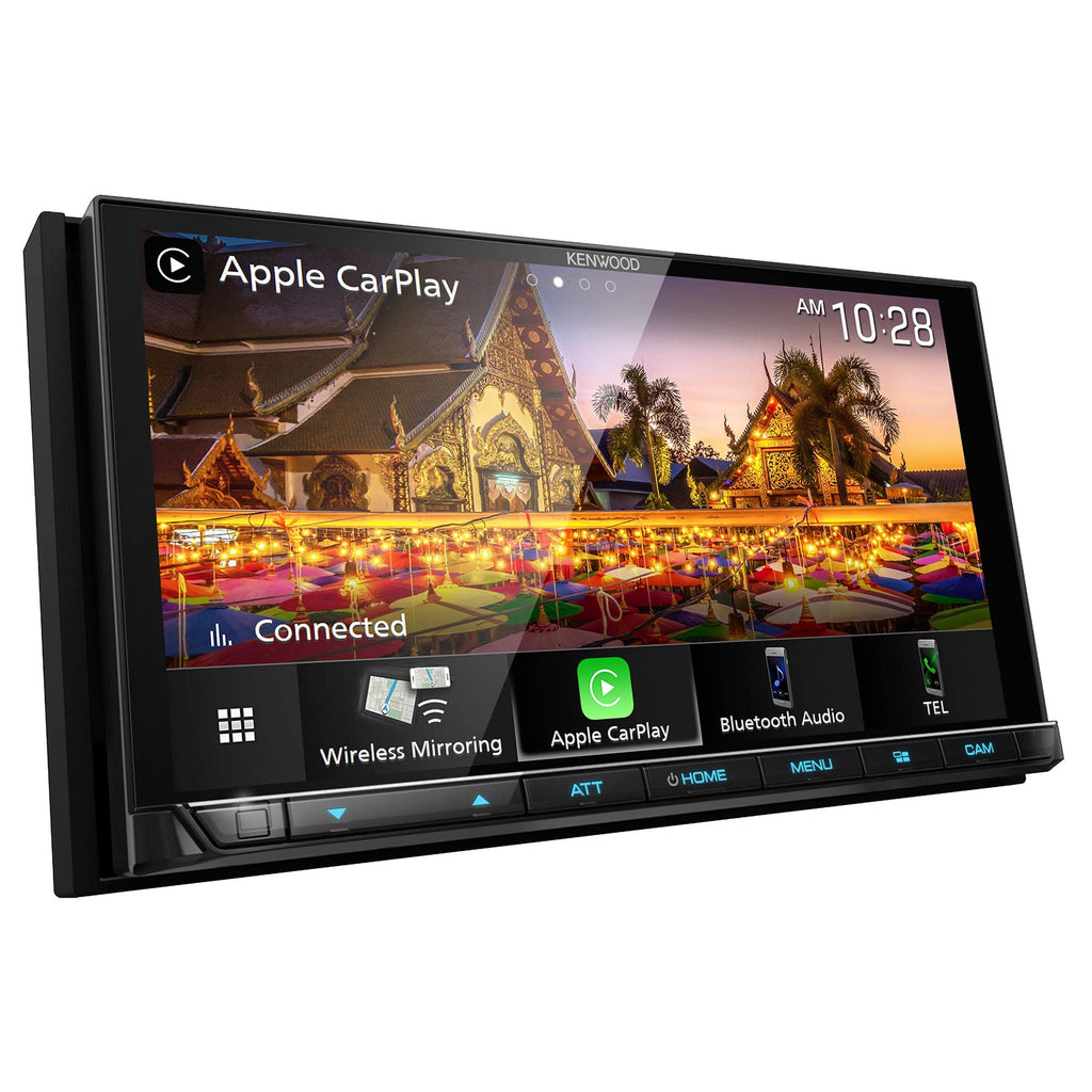 KENWOOD DMX958XR EXCELON Reference 6.8" Full HD Capacitive Touchscreen Car Stereo Receiver | Plus SiriusXM SXV300V1 Satellite Radio Vehicle Tuner