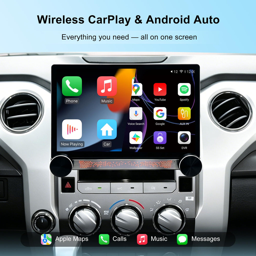 Android 14 Car Stereo for Toyota Tundra 2014-2021, CarPlay Radio Head Unit