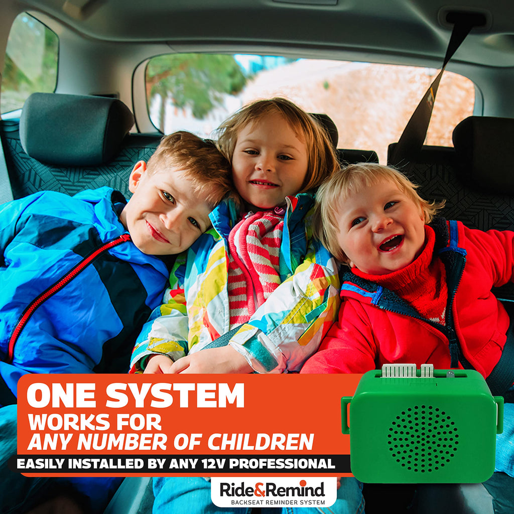 Car Alarm - Back Seat Reminder System - Baby Car Seat Reminder Alarm - Perfect for Children & Pets (Must be Professionally Installed)